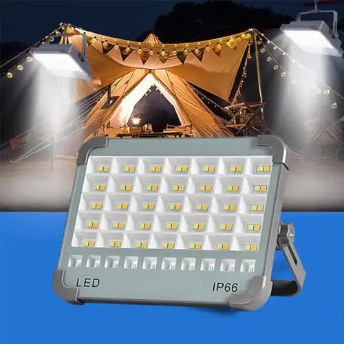 پروژکتور شارژی سولار ۳۰۰ وات IP66